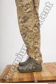 Soldier in American Army Military Uniform 0084